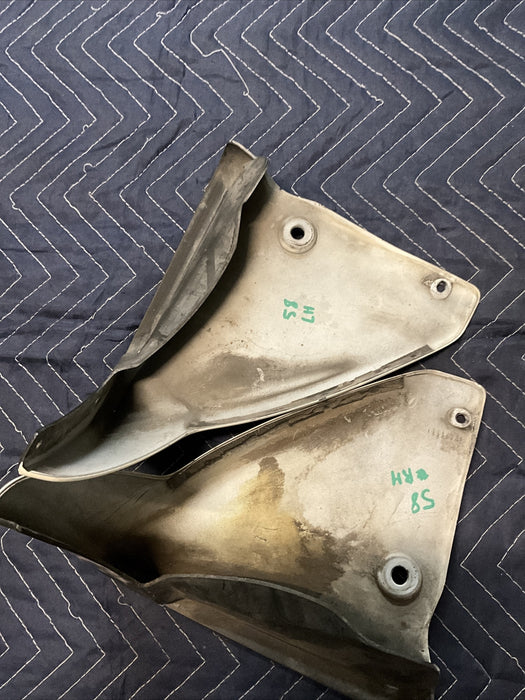 2016 NISSAN 370Z SPLASH GUARD REAR SET OEM 2009-2020
