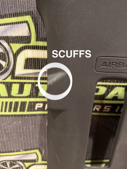 2017-2019 FORD F250 F350 F450 LEFT UPPER B PILLAR TRIM OEM *SCUFFS 2-3*