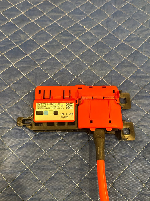 2024 BMW M3 M4 G80 G82 POSITIVE BATTERY JUNCTION BOX W CABLE OEM 5A690C1 6994419