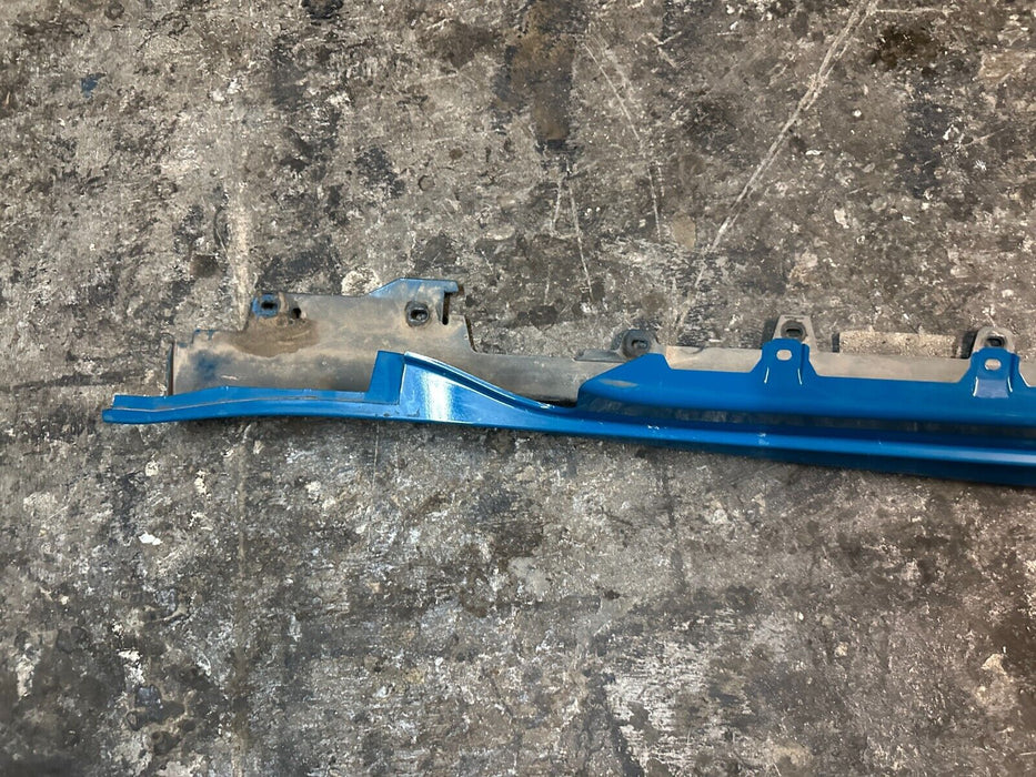 2015-2020 BMW M4 F82 LEFT DRIVER SIDE SKIRT LAGUNA SECA BLUE (448) ~WEAR~