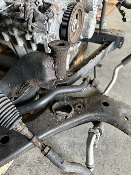 2014 Toyota Prius V Engine and Transmission W/ Subframe Assembly OEM 394K Miles