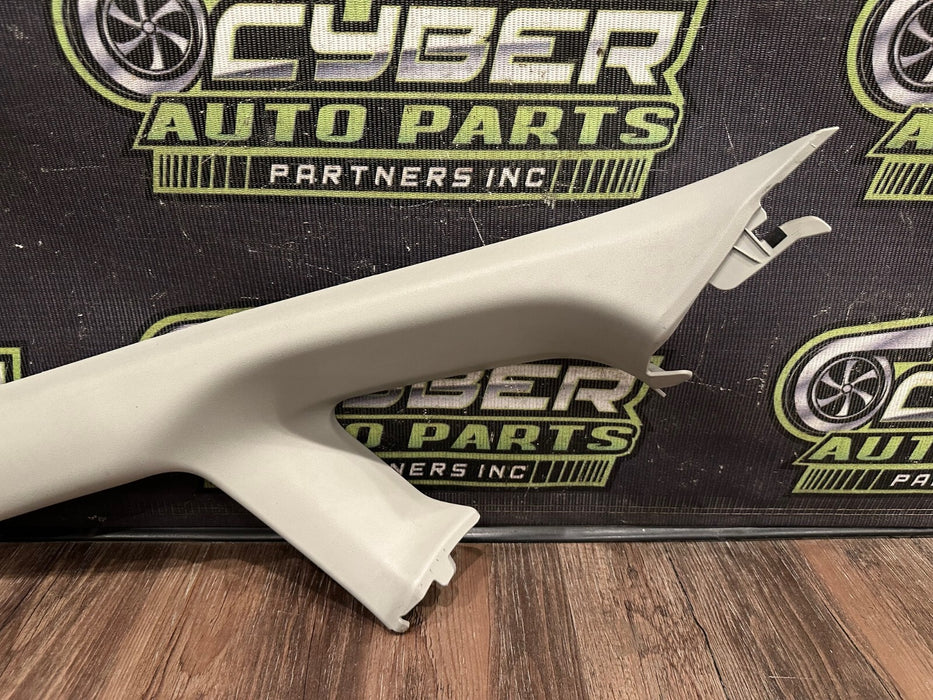 2014 TOYOTA PRIUS V FRONT DRIVER LEFT GRAY A PILLAR TRIM PANEL OEM 62212-47120