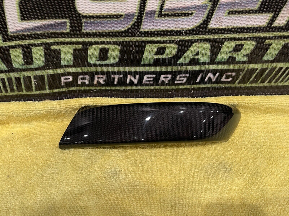 2014-15 AUDI R8 V10 INTERIOR CARBON FIBER PIECES (DOOR, CONSOLE, DASH TRIM) OEM