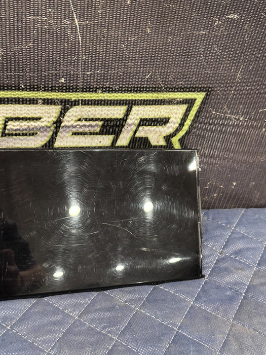 2020-2022 FORD F250 F350 FRONT RIGHT GLOSS BLACK B PILLAR DOOR TRIM OEM *SCUFFS*
