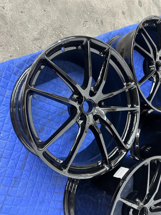 AUDI R8 LAMBORGHINI HURACAN 5X112 HRE P104 WHEELS RIMS 20X12 +46 / 20X9 +38
