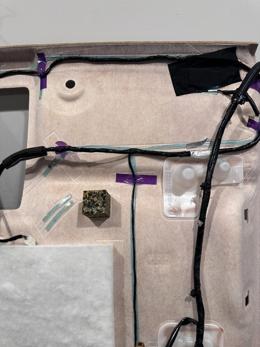 2017 NISSAN TITAN XD RESERVE TAN ROOF HEADLINER OEM