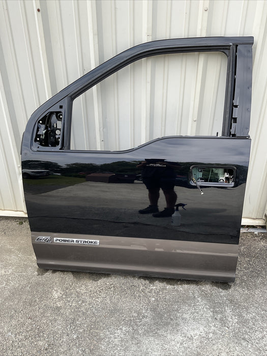 2017-2022 FORD F250 F350 F450 BLACK (G1,H5) FRONT DRIVER LEFT DOOR OEM