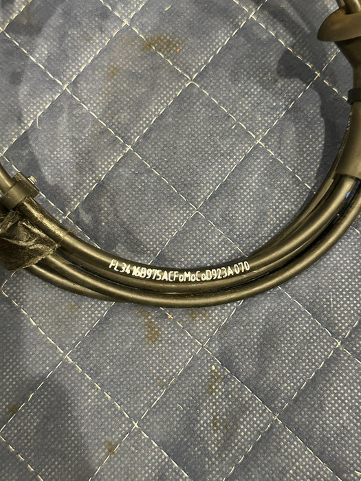 2019 FORD F150 3.5L RAPTOR HOOD RELEASE W CABLE OEM FL3416B975ACF