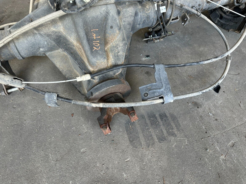 2017 2018 2019 FORD F250 F350 DIESEL REAR AXLE ASSEMBLY 4X4 3.55 RATIO 46K MILES