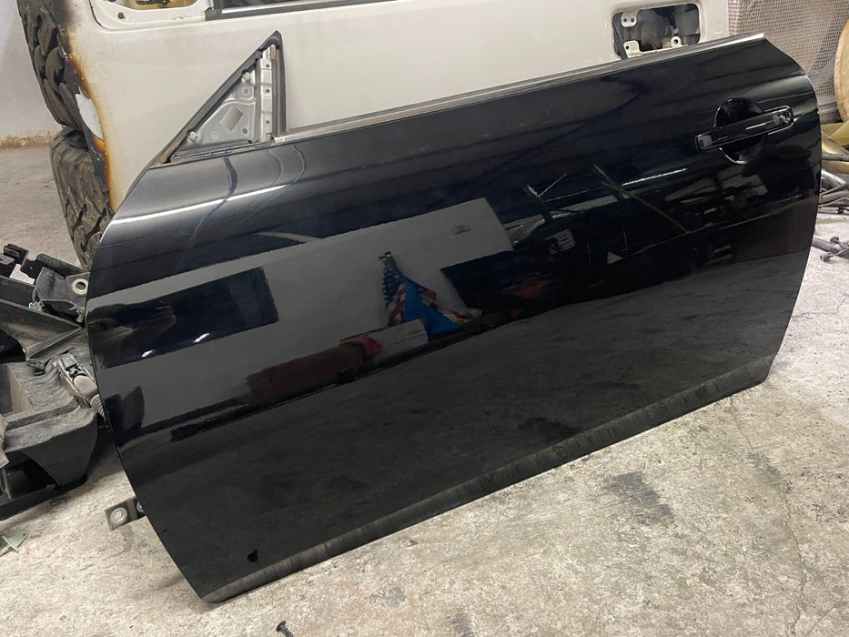 2013 INFINITI G37S CONVERTIBLE DRIVER LEFT DOOR SHELL BLACK OEM 2009-2015 Q60