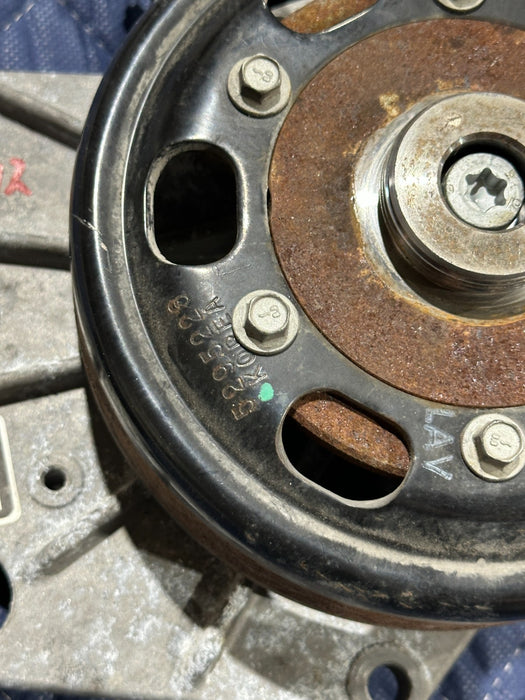 2017 NISSAN TITAN XD CUMMINS 5.0 DIESEL VACCUM PUMP FAN PULLEY OEM