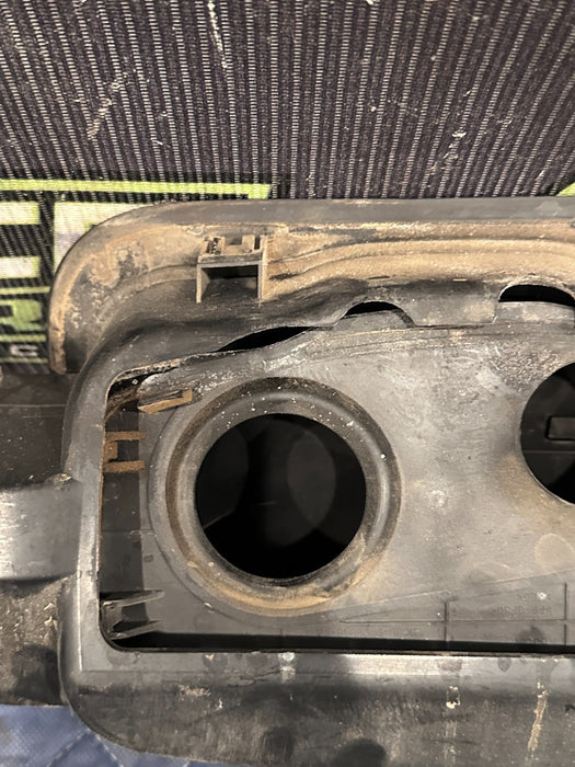 2017-2022 FORD F250 F350 DIESEL 6.7L BLACK FUEL GAS DOOR LID CAP OEM MINOR SCUFF