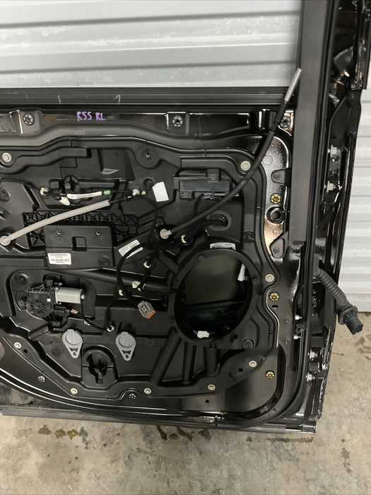 2022 RAM 1500 TRX 6.2L HELLCAT REAR DRIVER LEFT LH DOOR BLACK OEM ~DAMAGE~