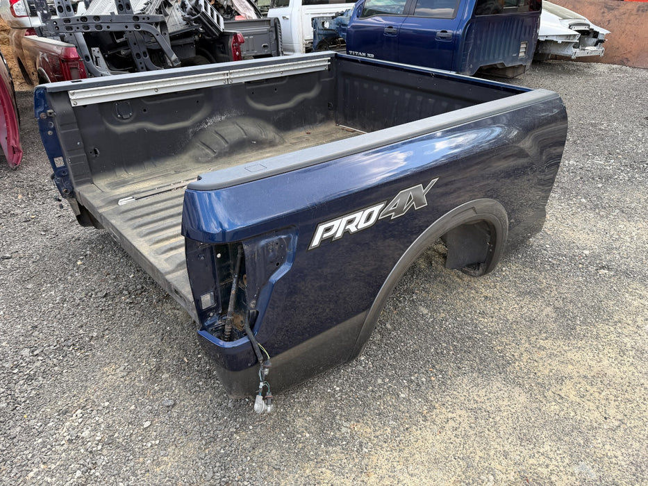 2016-2019 NISSAN TITAN XD BED 6.5FT PLATINUM RESERVE BLUE TWO TONE