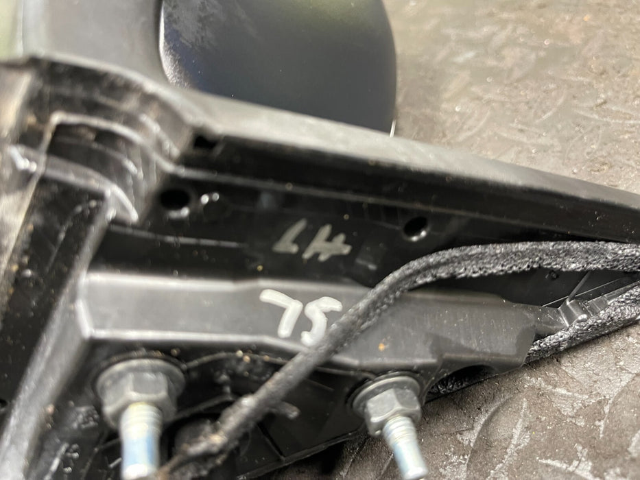 2016 NISSAN 370Z DRIVER SIDE DOOR MIRROR HEATED PEARL WHITE *QAB* OEM 2009-2020