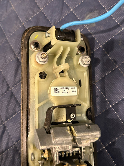 2019 FORD F150 3.5L RAPTOR FRONT LEFT DOOR HANDLE (G1) OEM *FLAWS 4,5,7*