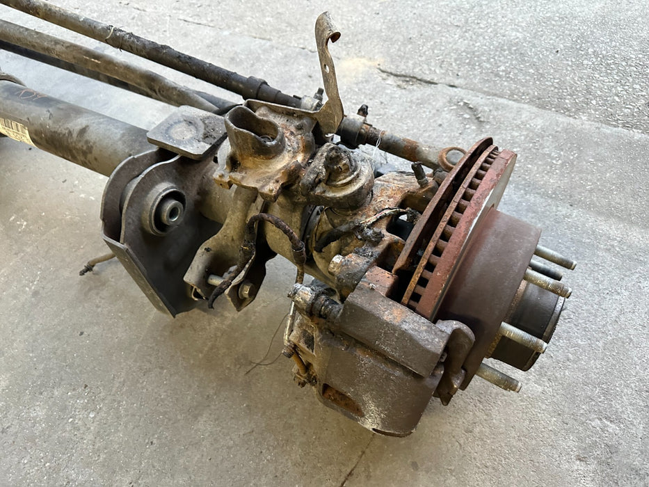 2017-2022 FORD F250 F350 FRONT AXLE ASSEMBLY 3.55 (3J) 4X4 39K MILES DANA 60 OEM