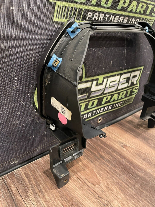 2017-2019 FORD F250 F350 LIMITED SMOKE SATIN GAUGE CLUSTER SURROUND TRIM (D) OEM