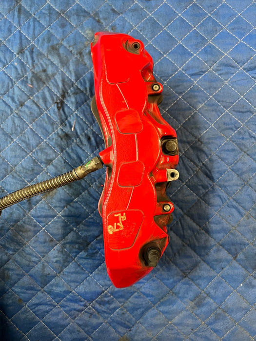 2015 MERCEDES-BENZ C63S AMG SEDAN  FRONT REAR BRAKE CALIPERS DRILLED ROTORS OEM