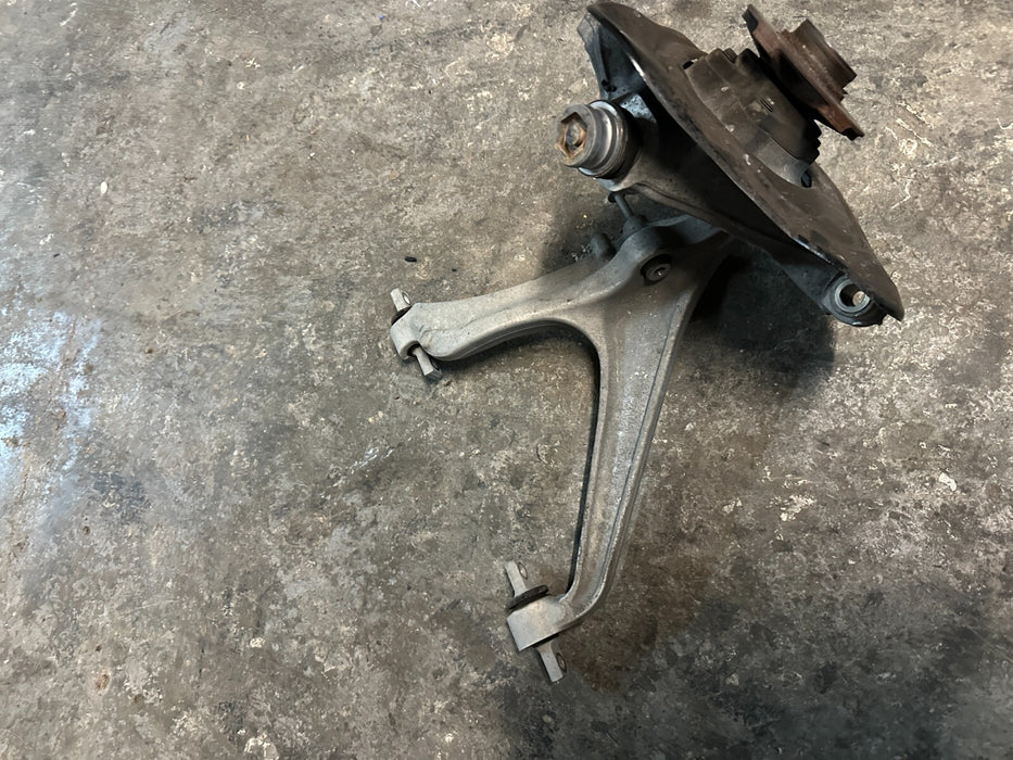 2021 AUDI R8 FRONT LEFT SUSPENSION KNUCKLE W LOWER CONTROL ARM OEM 4S0 407 151 E