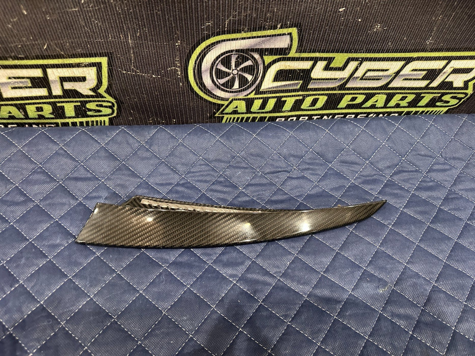 2017-2023 AUDI R8 SPYDER CONVERTIBLE CARBON FIBER SPOILER LEFT OEM 4S7 827 987 K