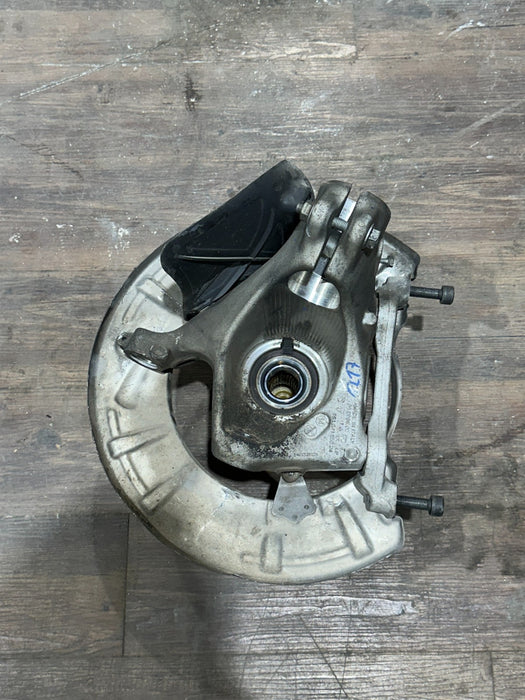 2014 PORSCHE 911 TURBO S 991 FRONT RIGHT HUB KNUCKLE SPINDLE OEM