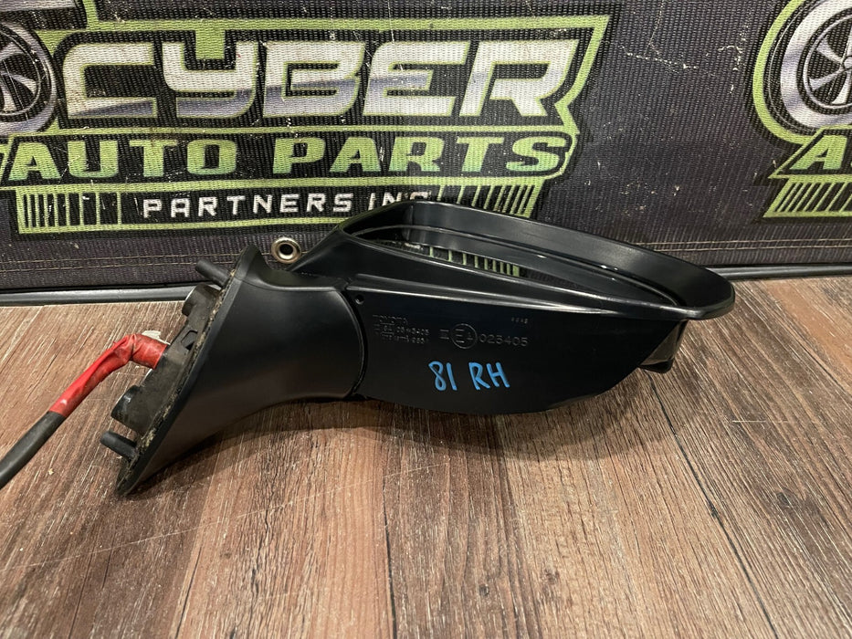 2014 TOYOTA PRIUS V PASSENGER RIGHT DOOR MIRROR W/ NO CAP COVER OEM