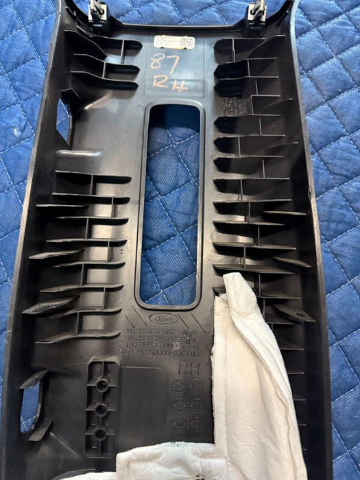 2017-2022 FORD F350 F450 PLATINUM BLACK REAR LEFT RIGHT UPPER B PILLAR SET OEM