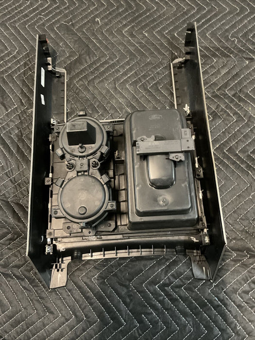 2017-2019 FORD F250 F350 PLAT￼INUM CENTER CONSOLE TRIM OEM~COSMETIC DAMAGE~