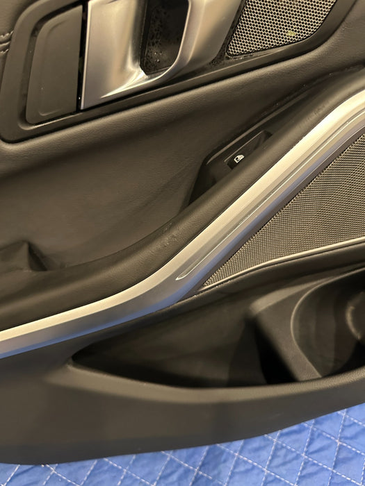 2024 BMW M3 M4 G80 G82 REAR DRIVER LEFT DOOR PANEL OEM *FLAW #3*