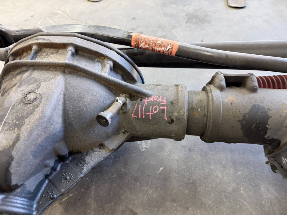 2021 RAM 2500 3500 3.73 FRONT AXLE 4X4 58K MILES 2019-2024 COMPLETE WITH ARMS