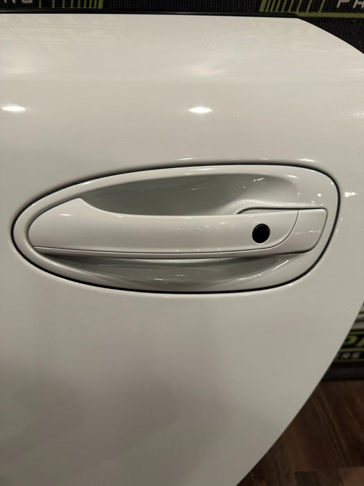 2014 PORSCHE 911 TURBO S DRIVER LEFT WHITE DOOR SHELL OEM *MINOR PAINT FLAW #5*