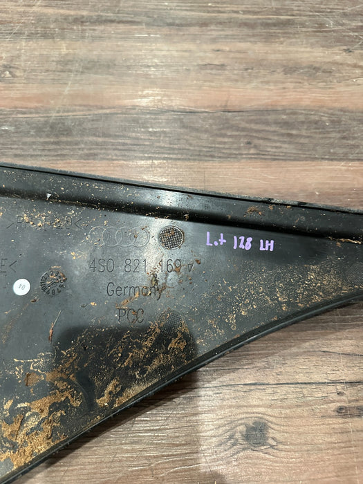2017 AUDI R8 LEFT FENDER WHEEL ARCH TRIM COVER OEM 4S0 821 169