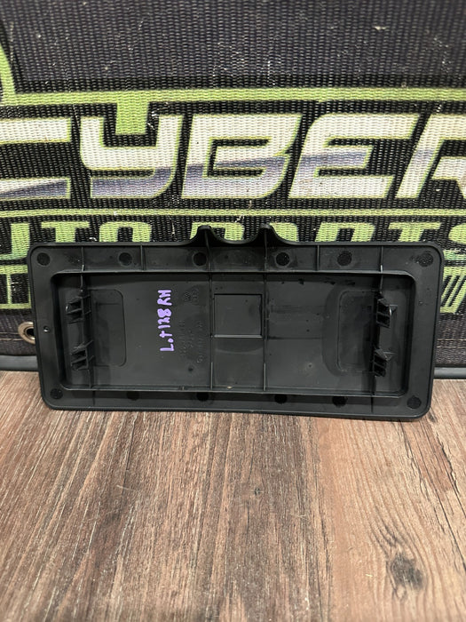 2017 AUDI R8 UNDER SEAT HARNESS COVER TRIM OEM 4S0 971 981