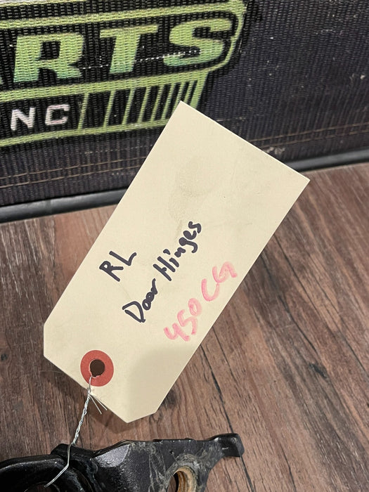 2020-2022 FORD F250 F350 F450 REAR LEFT DOOR JAMB HINGES OEM