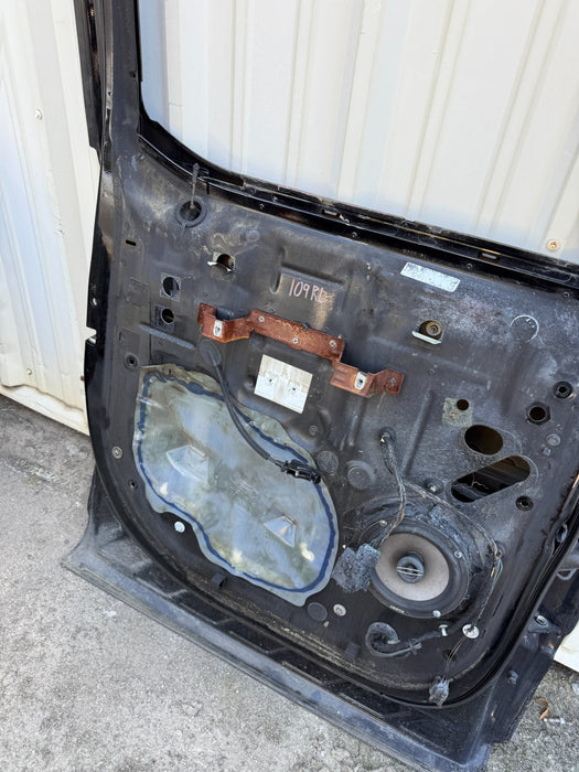 2017-2022 FORD F250 F350 F450 REAR LEFT DRIVER DOOR SHELL ASSEMBLY OEM *BURN*