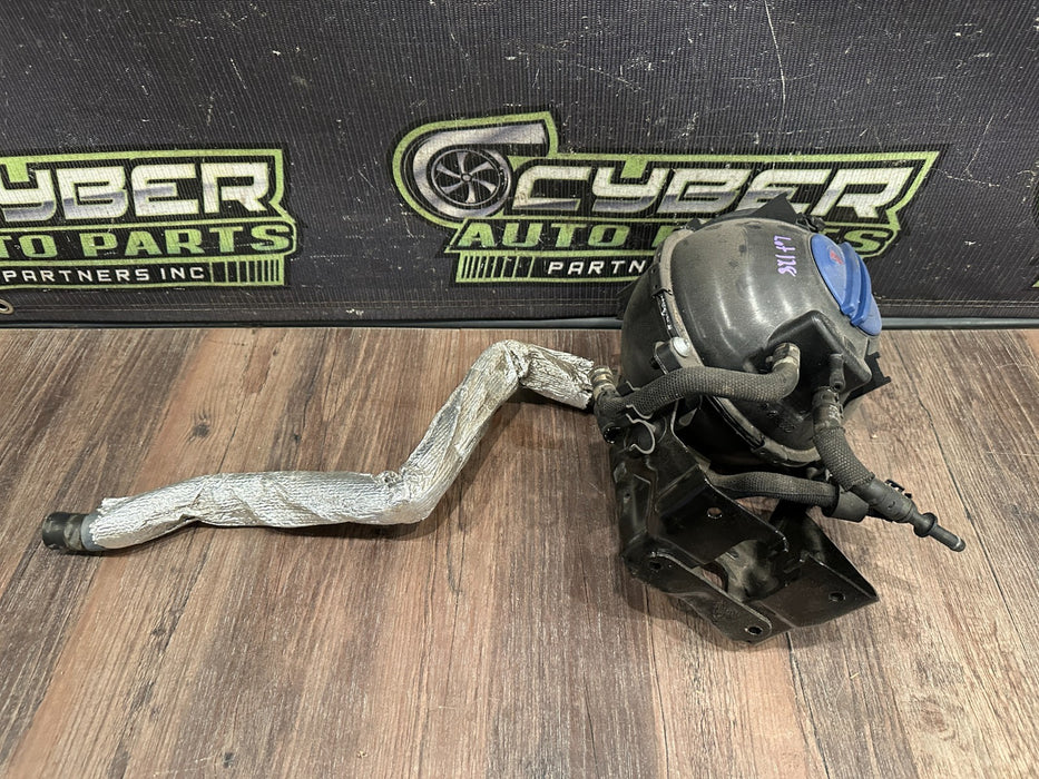 2017 AUDI R8 COOLANT RESERVOIR TANK W LINES OEM 4S0 121 403