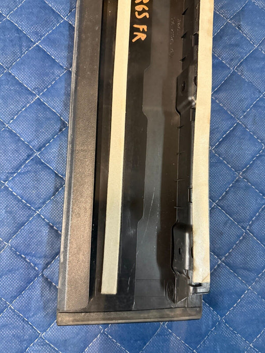 2017-2019 FORD F250 KING R FRONT PASSENGER RIGHT GLOSS BLACK B PILLAR DOOR TRIM