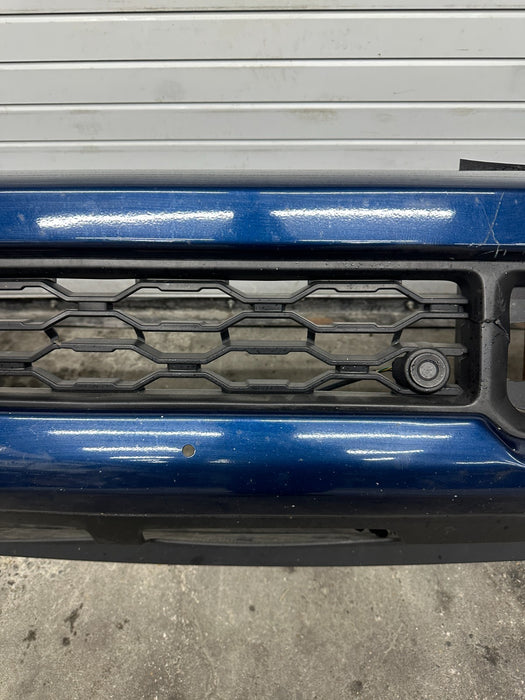 2021 RAM 2500 LARAMIE FRONT BUMPER W HARNESS BLUE PEARL (PPX) OEM *READ*