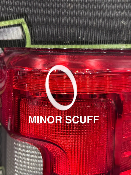 2017-19 FORD F250 F350 F450 PASSENGER RIGHT LED TAIL LIGHT OEM *MINOR SCUFF #6*