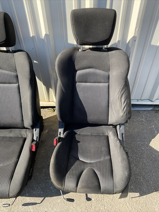 2014 NISSAN 370Z BASE CLOTH SEATS DRIVER PASSENGER PAIR OEM 2009-2020