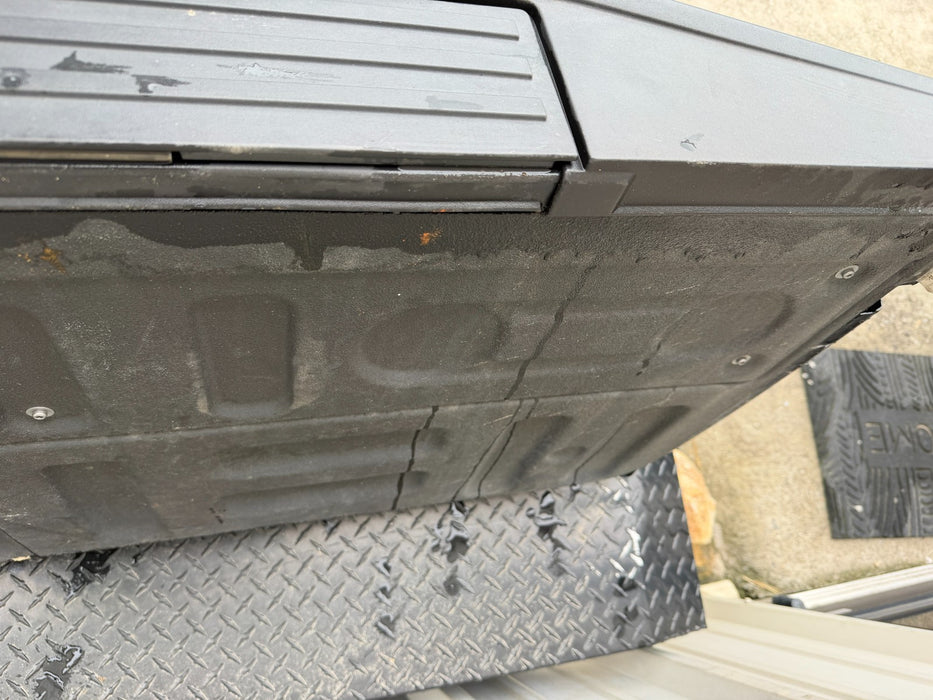 2019 FORD F150 RAPTOR REAR TAILGATE W STEP (G1) SHADOW BLACK OEM *FLAWS 8-11*