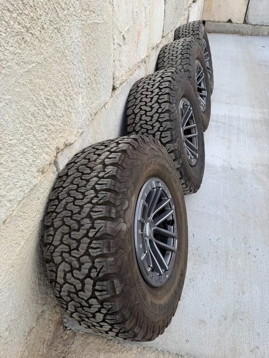 17" Ford 2017-2020 F-150 Raptor OEM rims wheels BEADLOCK 37" WITH SPARE