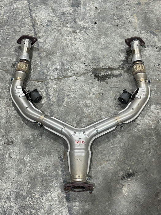 2013 NISSAN 370Z FRONT Y PIP EXHAUST OEM