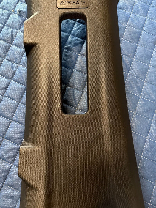 2017-2022 FORD F350 F450 PLATINUM BLACK REAR LEFT RIGHT UPPER B PILLAR SET OEM