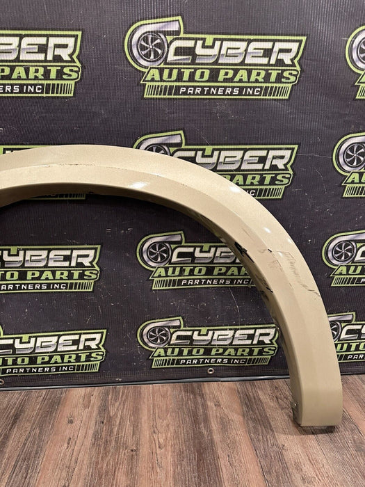 2017-2019 FORD F250 F350 F450 FRONT DRIVER LEFT FENDER FLARE WHITE GOLD (GN) OEM