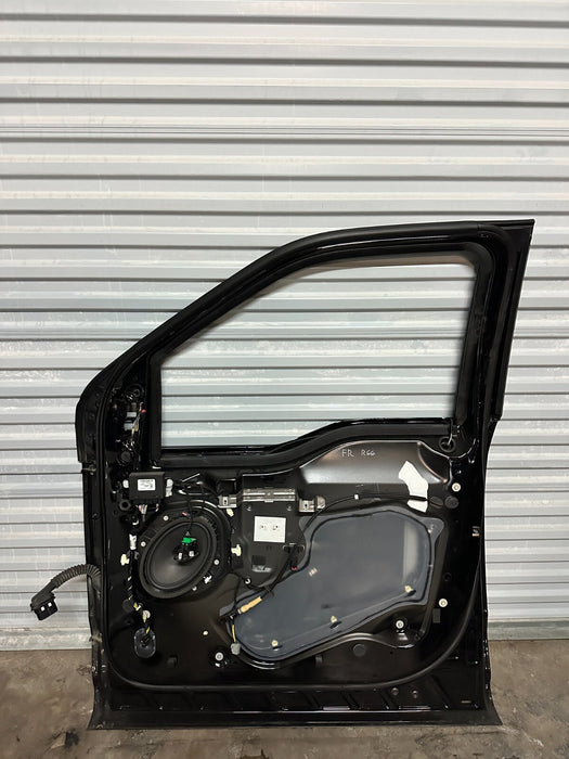 2017 2022 FORD F250 F350 F450 FRONT RIGHT DOOR SHELL AGATE BLACK (UM) OEM