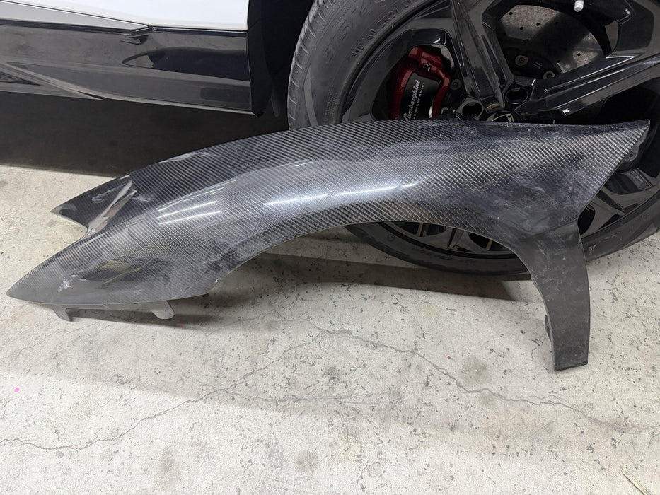 LAMBORGHINI AVENTADOR CARBON FIBER FENDER DRIVER LEFT SIDE