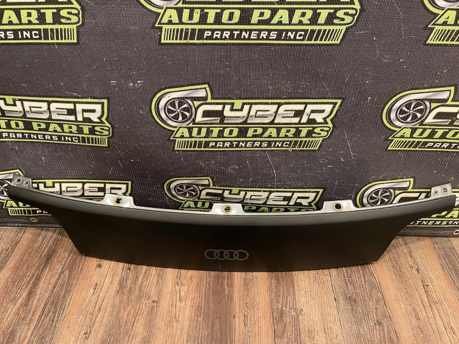 2012 AUDI R8 REAR UPPER COVER PANEL W/ LIGHTS & CAMERA OEM *WRAPPED/READ DESC*