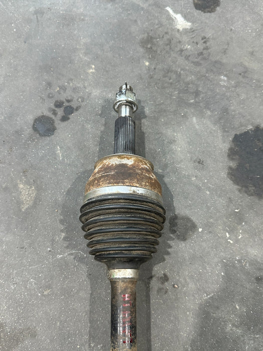 2017 NISSAN TITAN XD PRO 4X FRONT LEFT CV AXLE SHAFT OEM